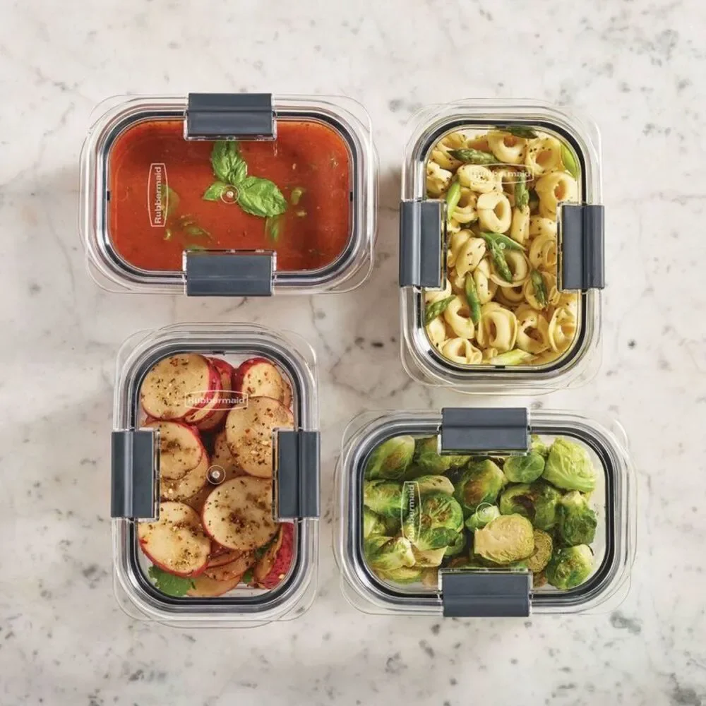 Brilliance 22pc Plastic Food Storage Container Set with Lids - Clear